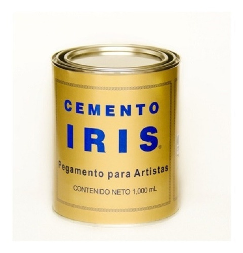 Cemento Iris Adhesivo Para Artistas 1000ml