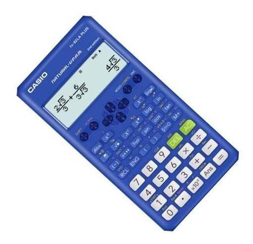 Calculadora Casio Modelo Fx-82 La Plus Azul 2da Generación