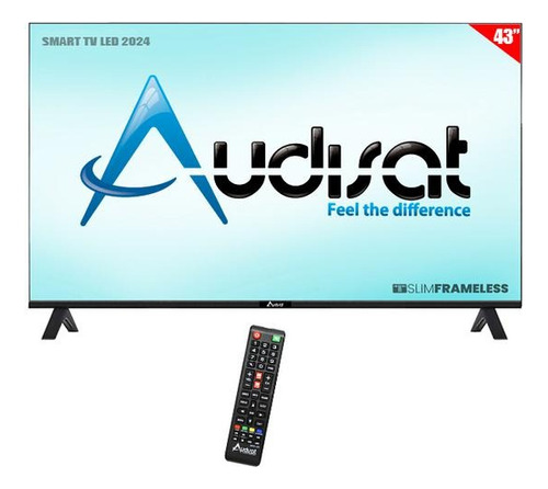 Smart Tv Led 43  Audisat Ad-43 2024 Full Hd Android Tv Wi-fi
