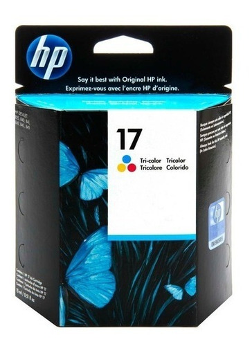 Cartucho Hp 6625a (17)  Color Original  15 Ml