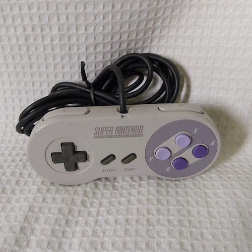 Controle Snes Original Modelo 001 Lr Pintados Não Relevo