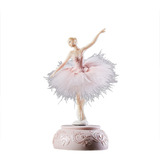 Caja De Música Para Bailarina De Ballet Y Niña, Carrusel, Re