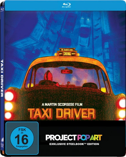 Blu-ray Taxi Driver - Ed Limitada Steelbook Project Pop Art