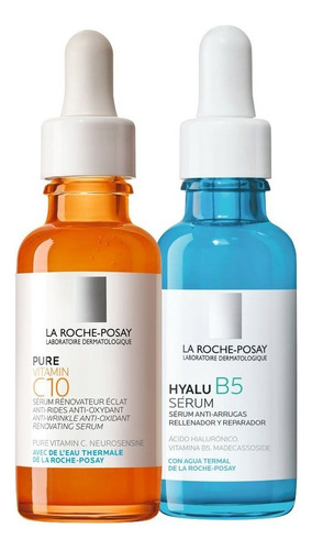 La Roche Posay Pure Vit. C10+ Hyalu B5 Serum Rutina Antiedad