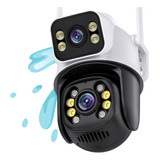 Câmera De Segurança Wi-fi Smart Camera 3mp+3mp Icsee A28b