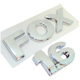 Insignia Emblema Vw Fox 1.6 Hasta 2012 Tapa Baul