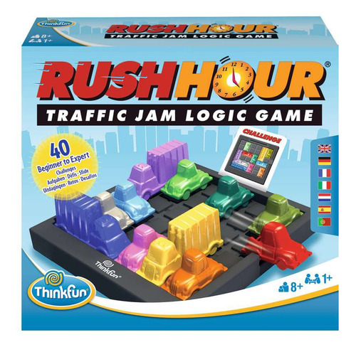 Juego De Lógica Mesa Familiar Rush Hour Thinkfun