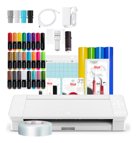 Kit Silhouette Cameo 4 Color White