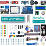 Daoyehsy Kit Básico De Arranque De Componentes Electrónicos 