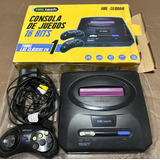 Consola 16 Bits Hbl Tech Con 2 Cartuchos