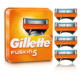 Repuesto Para Máquina De Afeitar Gillette Fusion5 Con 4 Unidades
