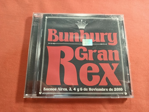 E Bunbury   - Bunbury En Gran Rex Cd Doble  - Arg A67