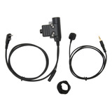 Adaptador De Auriculares U94 Ptt, Auriculares Militares Clea