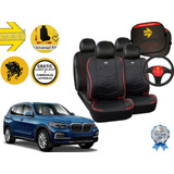 Cubreasientos Momo + Volante + Parasoles Bmw X5 2019