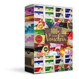 Kit De 100 Vouchers Editables Imprimibles Vectorizados