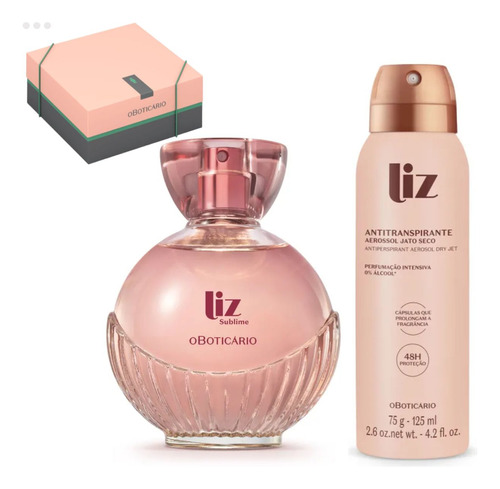 Kit Liz Presente Para Dia Das Mães - Liz Sublime Deo Colonia 100ml 