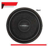 Subwoofer Grave Boca 10 Polegadas Borda Emborrachada