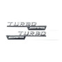 Emblema Mercedes Benz A45 Baul Letra Numero Turbo Amg Negro 
