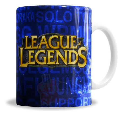 Taza De Cerámica Lol - League Of Legends Diferentes Diseños 