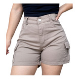 Short Cargo Arena Talle 36 Al 48 Elastizado