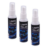 Clean Limpa Telas E Óculos 60ml Implastec Kit 3
