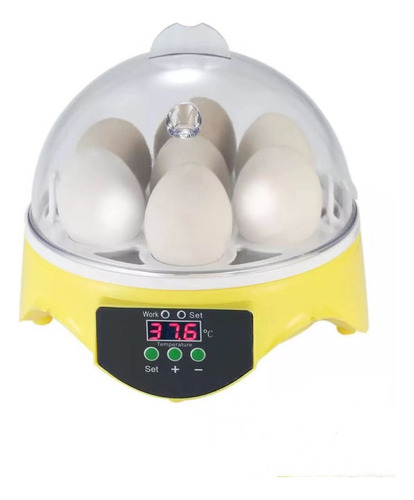 Mini Incubadora De Codornices Y Palomas 7 Huevos, 220v