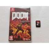 Juego Fisico De Nintendo Switch Doom