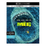 The Meg | 4k Ultra Hd + Blu-ray + Digital | Megalodon