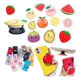 Soporte Celulares Tablets Pop Selfie Anillo Frutas Animales