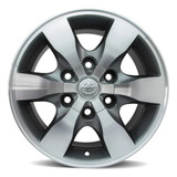 Llanta Toyota Hilux 16 Kr R32 6x139, Color Grafito Diamante