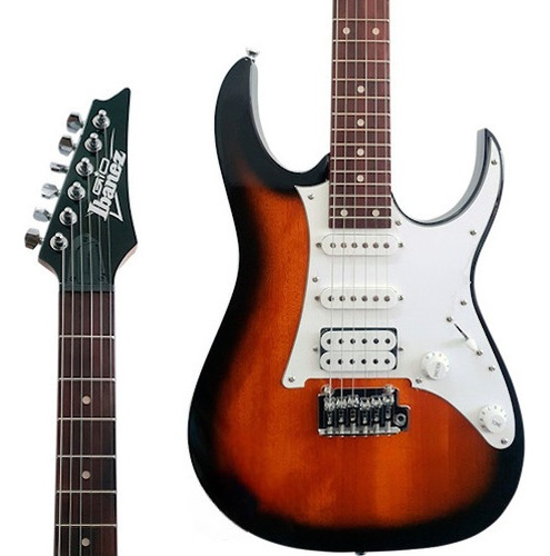 Guitarra Ibanez Grg140 Grg-140 Grg 140 Super Strato Sunburst