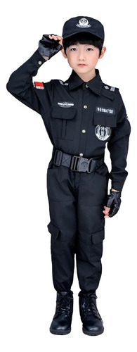 Disfraz De Cosplay Del Fbi Con Uniforme De Policía For Niño | Meses sin interés