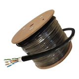 Cable Utp Categoria 5e Exterior Rollo 305 Metros 100% Cobre