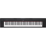 Teclado Yamaha Np32 76 Teclas, Negro.