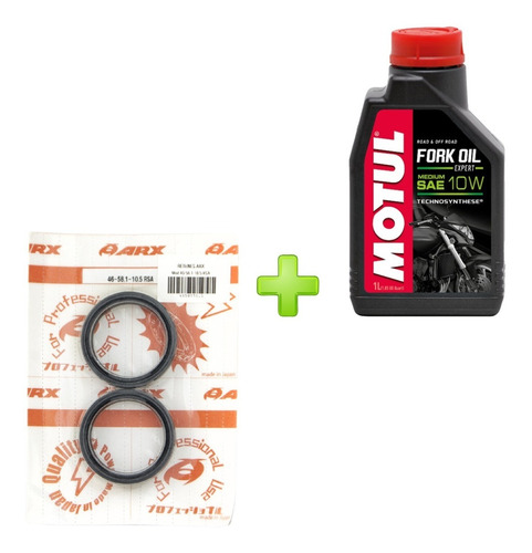 Kit Retenes Arx Aceite Motul Zx6r 98 02 Zx9r 98 03 Zx600 5 8