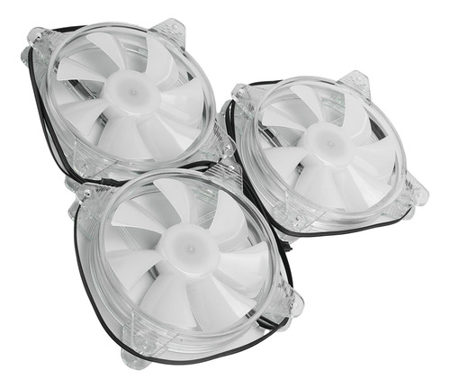 Ventilador De Chasis Rgb, 3 Piezas, Refrigeración Por Comput