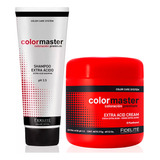 Fidelite Colormaster Shampoo 230 + Mascara Extra Acido 270