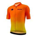 Jersey Santini Black Star Colors (2022) - Urquiza Bikes