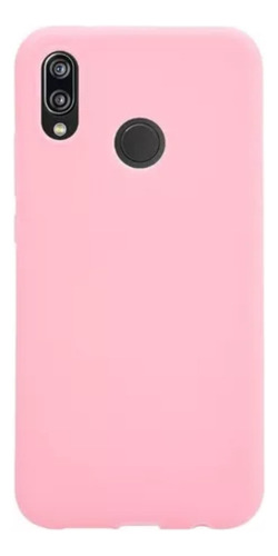 Funda De Silicona Huawei Para P20 Rosa