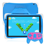 Domaton Tablet Para Niños Con Gamepad, Tablet De 10 Pulgadas