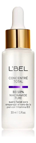 L'bel Concentré Total Suero 10% Niacinamida Pura 30 Ml