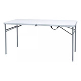 Mesa Plegable Valija 121 Cm Hogar, Camping, Jardín 