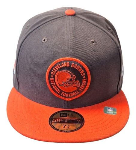 Gorra Cerrada N F L New Era Cleveland Browns Café 59 Fifty