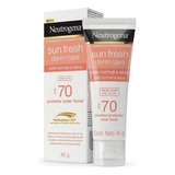 Neutrogena® Sun Fresh® Dry Skin Sem Cor Fps70 40g