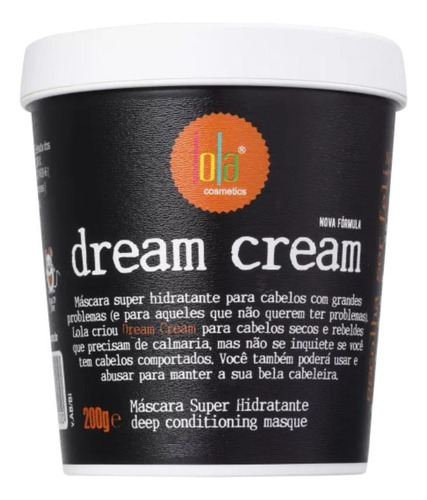 Lola Cosmetics Dream Cream - Máscara Capilar 200g