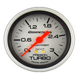 Manometro Presión De Turbo 3kg Competicion 60mm