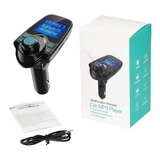 Transmisor Radio Fm Bluetooth Dual Usb Mp3 Cargador Auto Uni