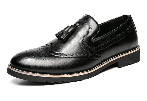 Mocasines Para Hombre Oxfords Shoes De Negocios De Cuero