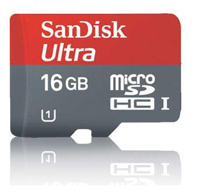 Cartão Micro Sd Ultra Classe 10 Com Adaptador 16gb - Sandisk
