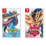 Pokemon Escudo Mas Espada Nintendo Switch Nuevo Fisico